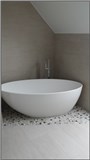 Stand alone bath tub